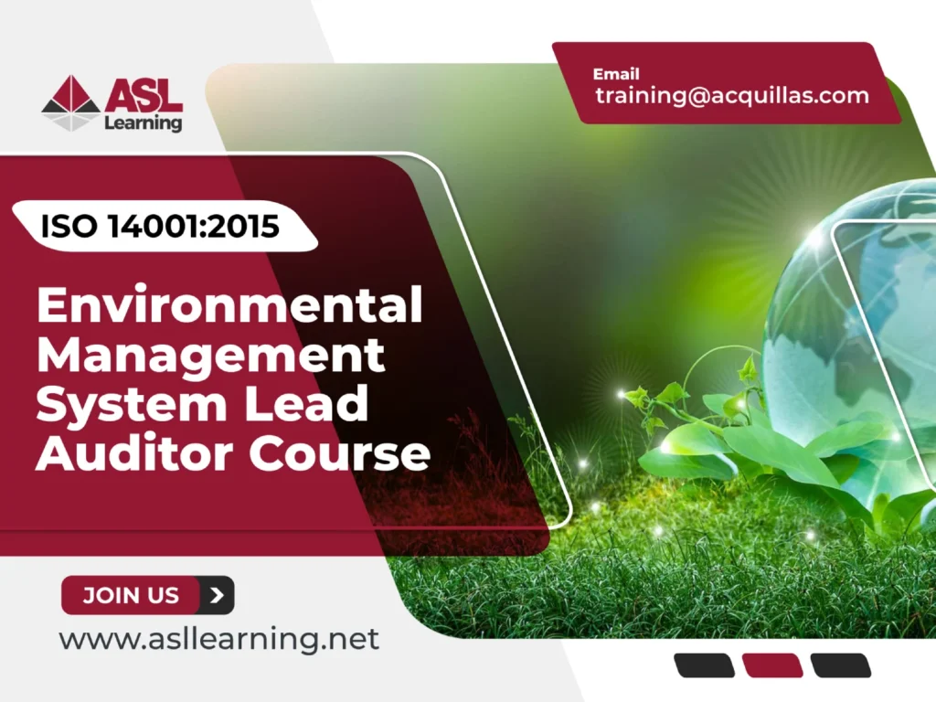 ISO 14001 2015 Environmental Management System Lead Auditor Course - Home