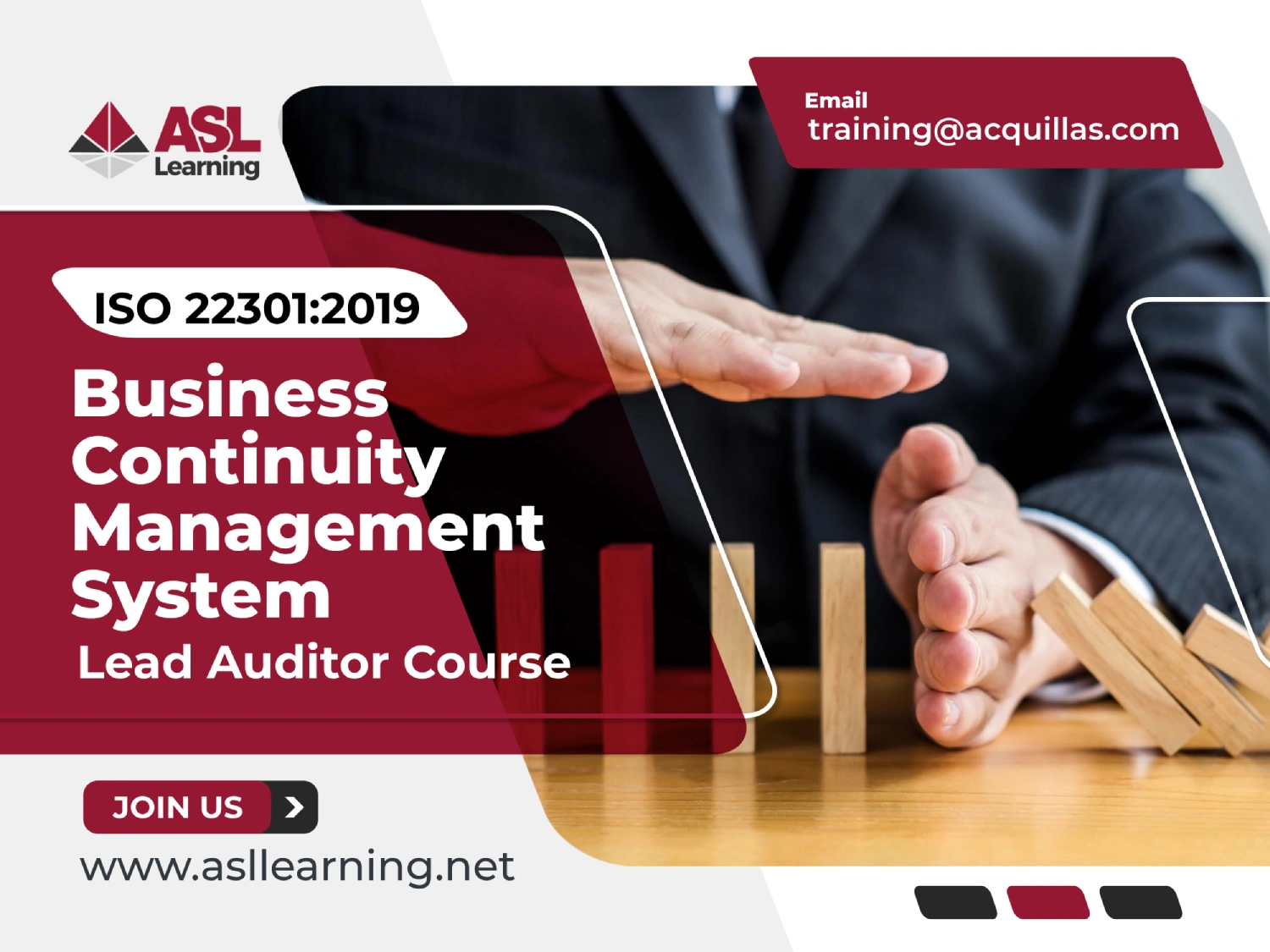 ISO 22301 2019 Business Continuity Management System Lead Auditor Course - ISO 22301 Business Continuity Management Systems  (BCMS) Lead Auditor Course - Information Technology & Risk - ASL Learning