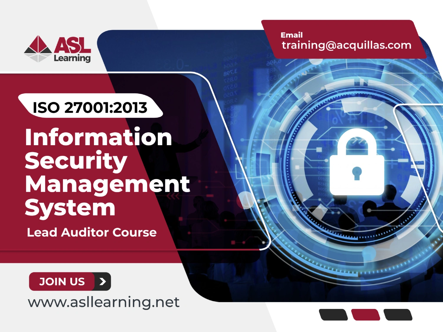 ISO 27001 2013 Information Security Management System Lead Auditor Course - ISO 27001 Information Security Management (ISMS) Lead Auditor Course - Information Technology & Risk - ASL Learning