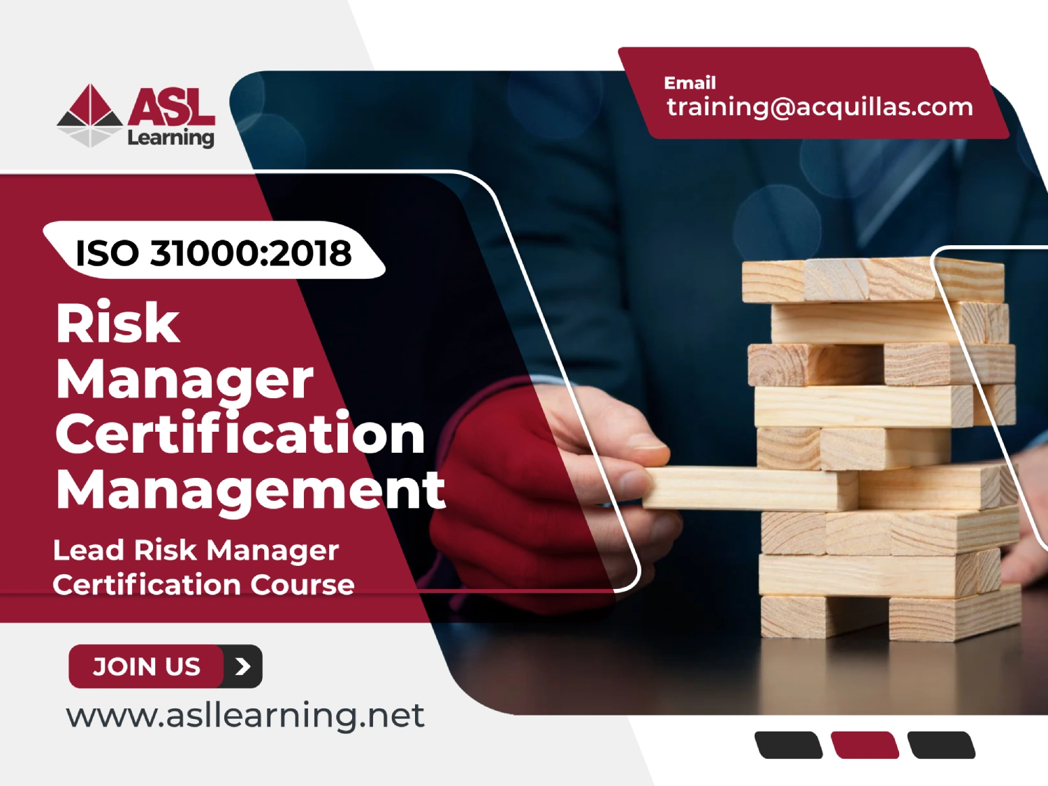 ISO 31000 2018 Risk Manager Certification Management – Lead Risk Manager Certification Course - ISO 31000 Risk Management Course (RMC) Lead Risk Manager Course - Environmental Social Governance - ASL Learning
