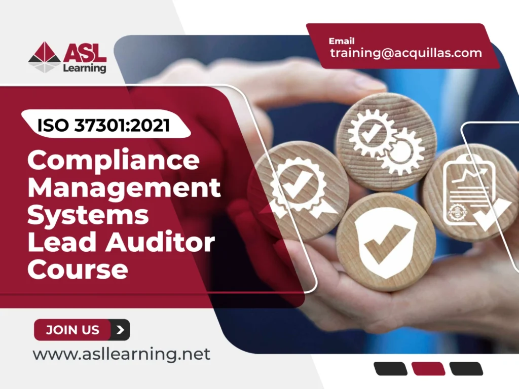 ISO 37301 2021 Compliance Management Systems Lead Auditor Course - Home