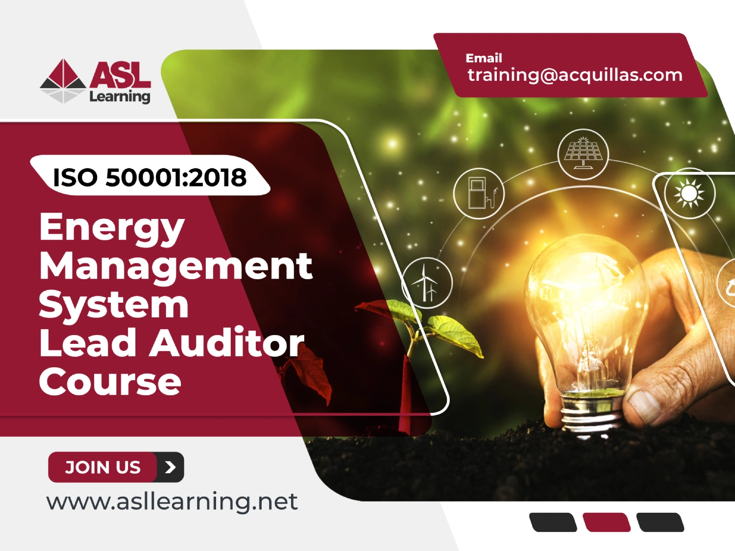 ISO 50001 2018 Energy Management System Lead Auditor Course - ISO 50001 Energy Management System  (EnMS) Lead Auditor Course - Environmental Social Governance - ASL Learning