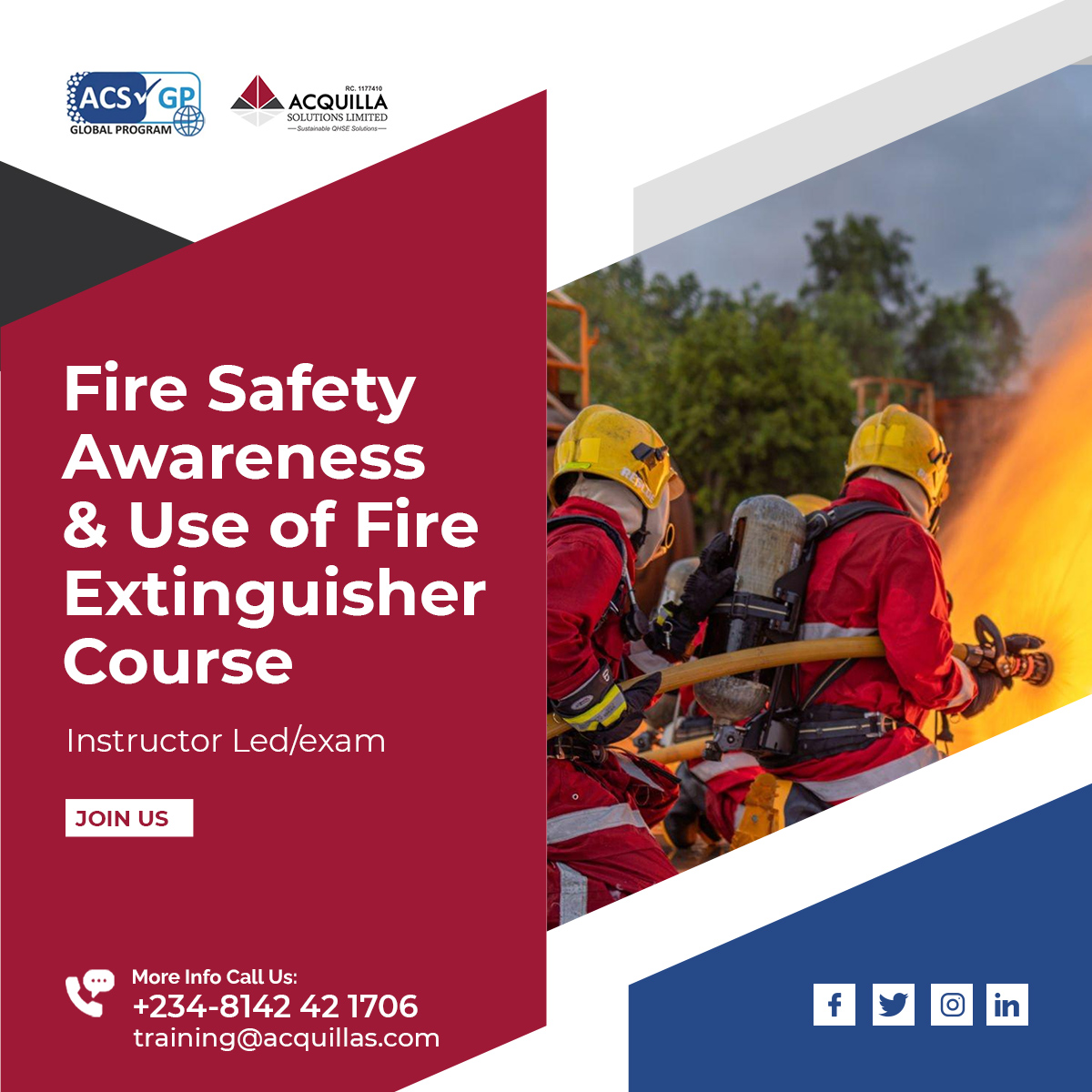 Fire Safety Awareness Use of Fire Extinguisher Course - Fire Safety Awareness & Use of Fire Extinguisher Course - Fire Safety - ASL Learning
