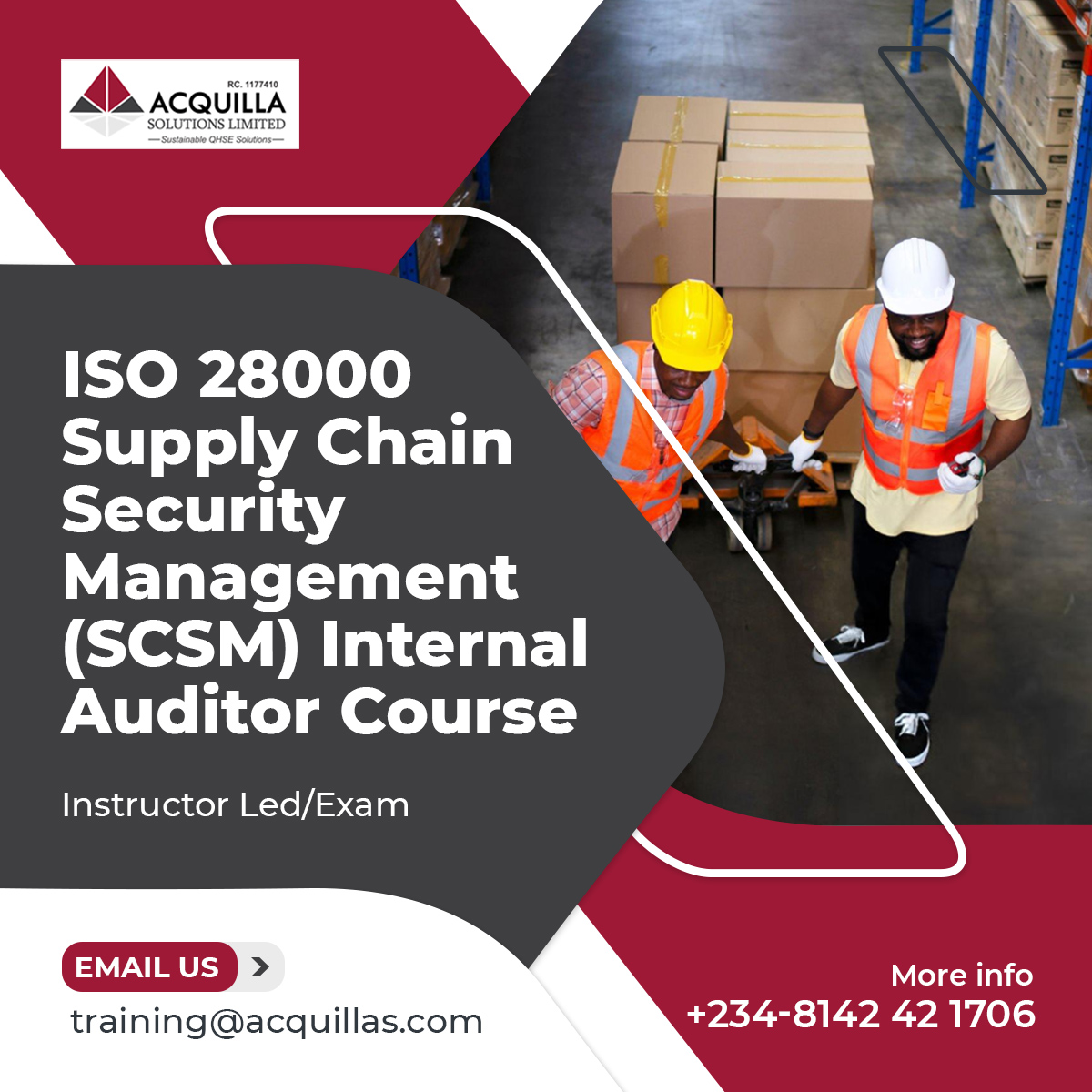 ISO 28000 Supply Chain Security ManagementSCSM Internal Auditor Course - ISO 28000 Supply Chain Security Management(SCSM) Internal Auditor Course - ISO Internal Auditor Courses - ASL Learning