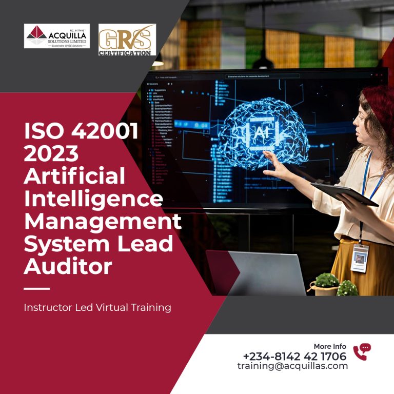 ISO 42001 2023 Artificial Intelligence Management System Lead Auditor ...
