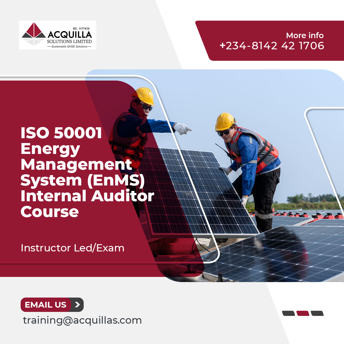 ISO 50001 Energy Management System EnMS Internal Auditor Course - ISO 50001 Energy Management System (EnMS) Internal Auditor Course - Environment, Social & Governance - ASL Learning