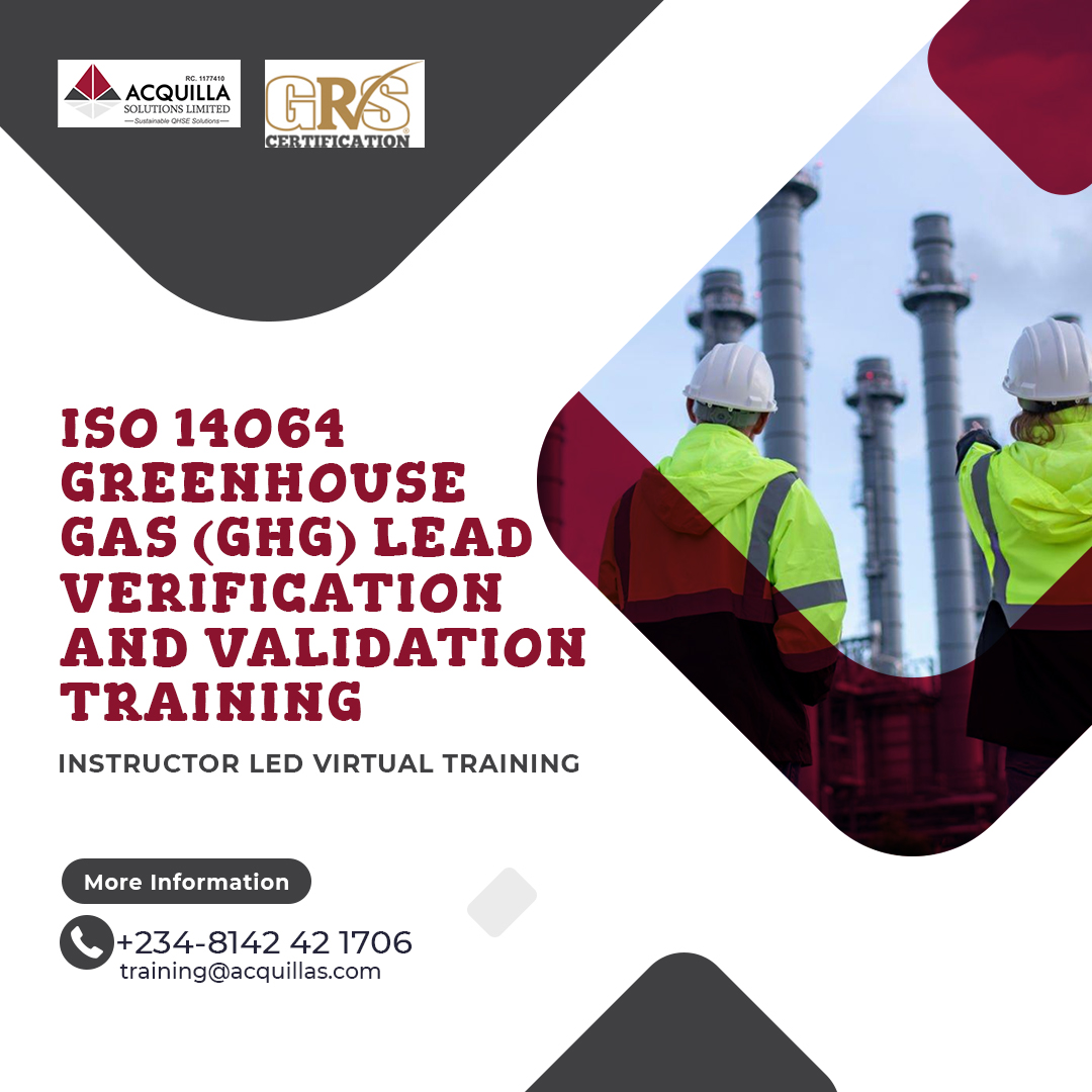 ISO 14064 Greenhouse Gas GHG Lead Verification and Validation Training - ISO 14064 Greenhouse Gas (GHG) Lead Verification and Validation Training - Lead Auditor Courses - ASL Learning