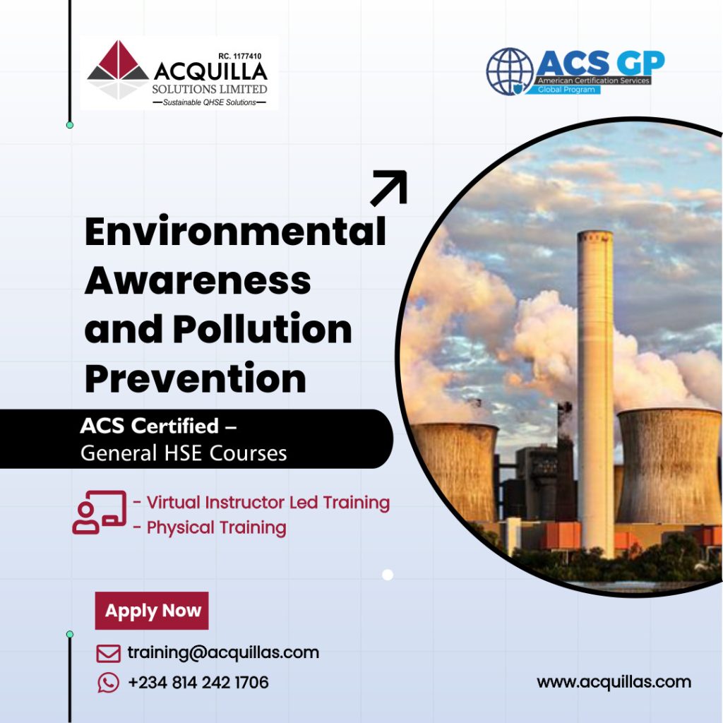 Environmental Awareness and Pollution Prevention