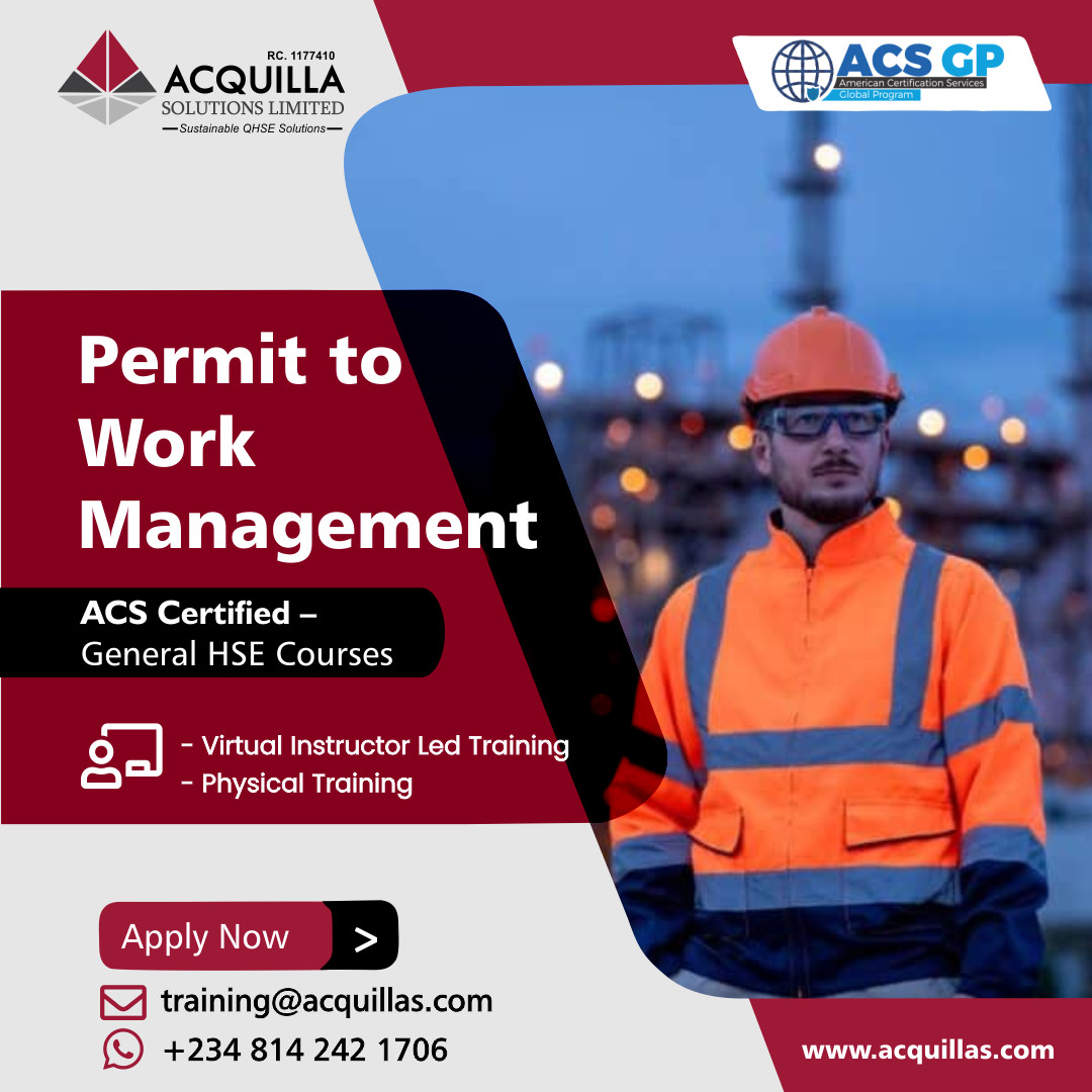 Permit to Work Management