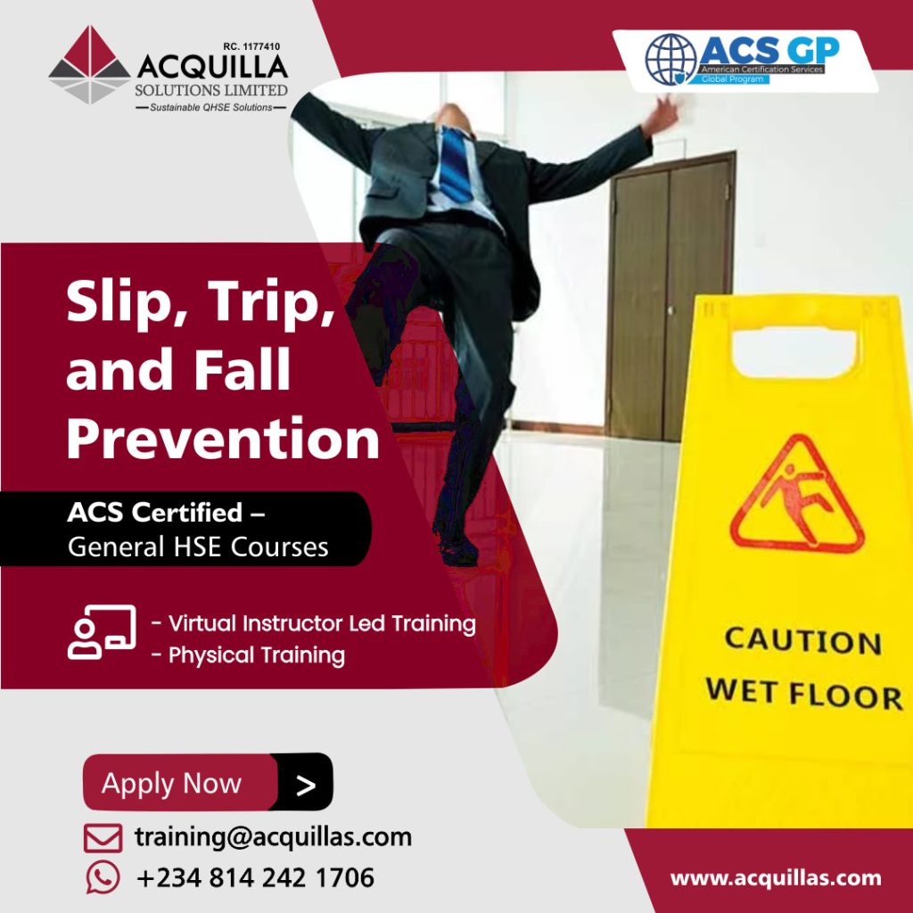 Slip, Trip, and Fall Prevention