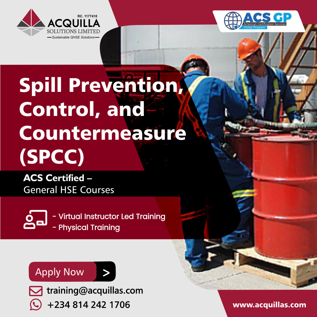 Spill Prevention, Control, and Countermeasure (SPCC)